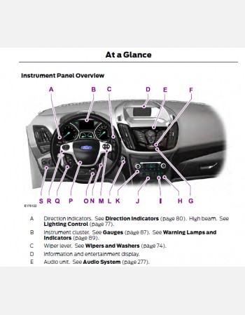 ford escape 2015 owners manual